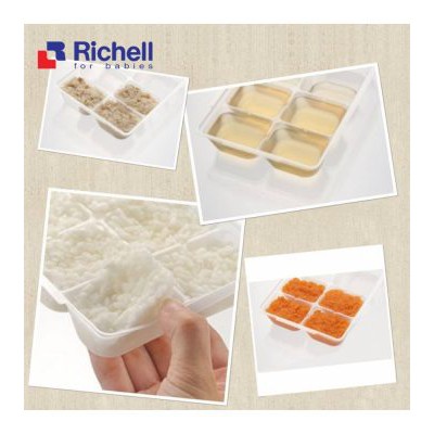 Bộ 2 khay trữ đông Richell RC93872