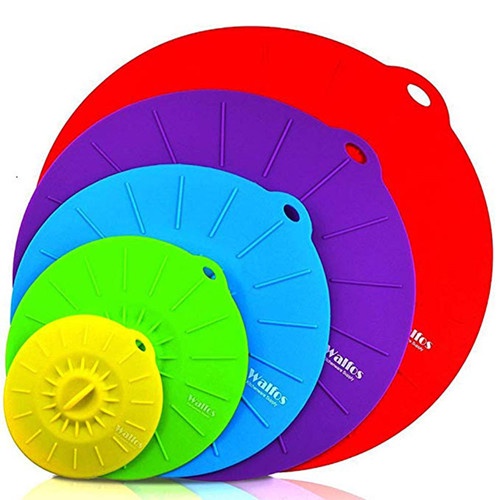 Nắp cốc hút silicone có thể vi sóng Walfos