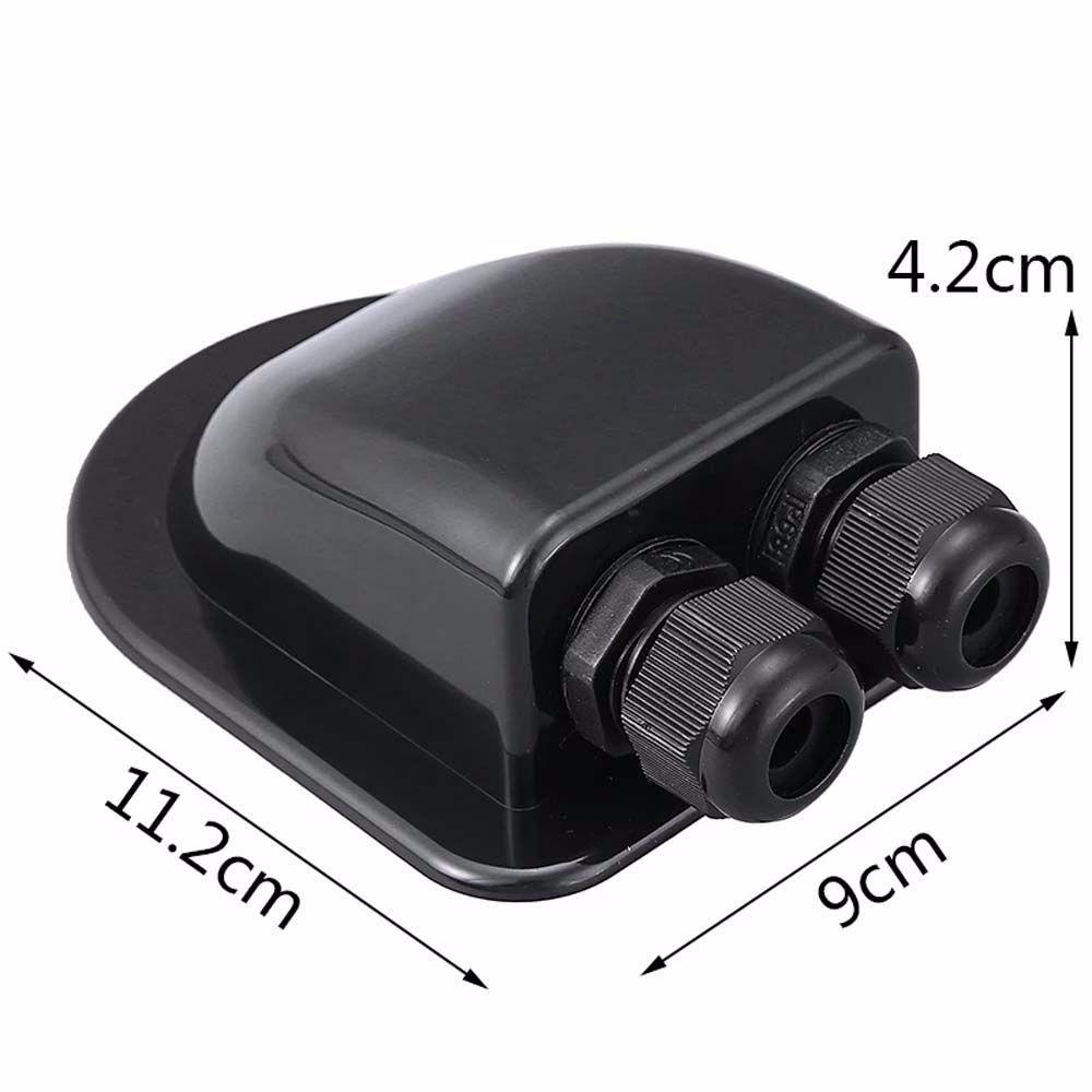 Glenes Hộp Dây Nối Hai Lỗ Gắn Nóc Xe Hơi Tàu Thuyền Vệ Tinh Gland Bx Yacht
