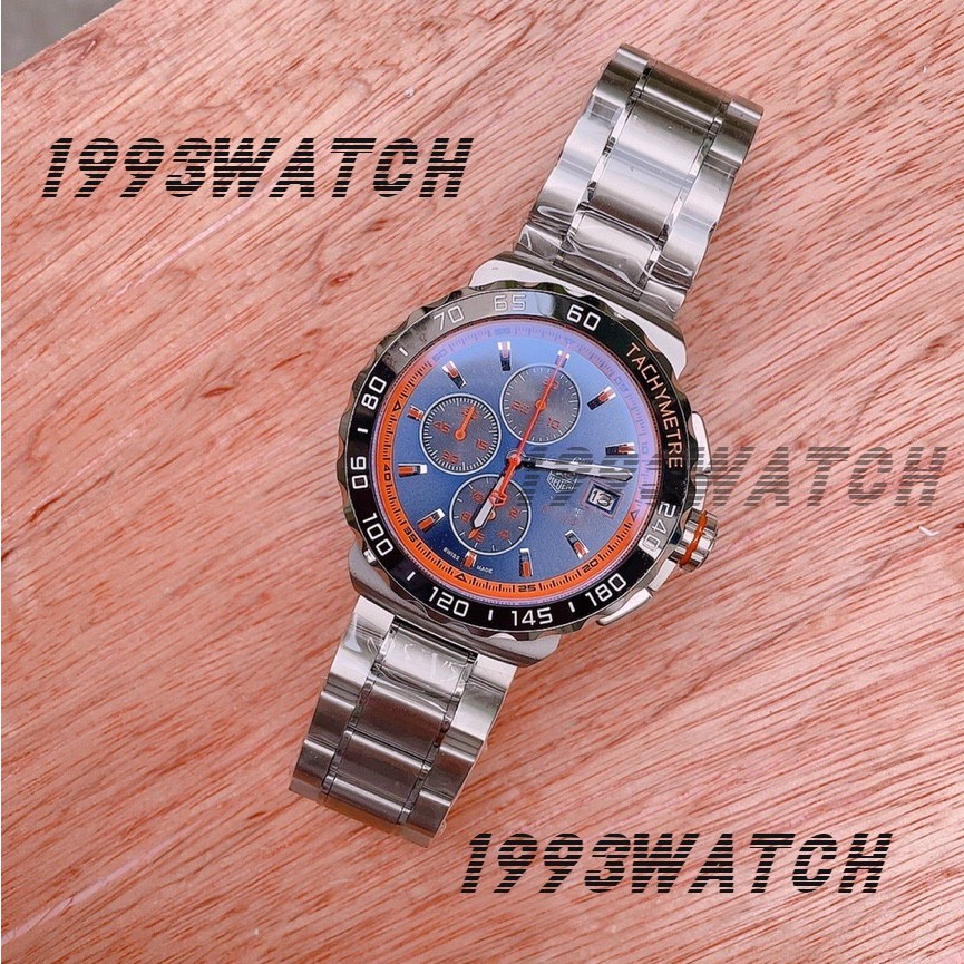 Đồng Hồ Nam Tag Heuer , Máy Quartz - Pin , Dây Thép , Size 43mm (1993watch)