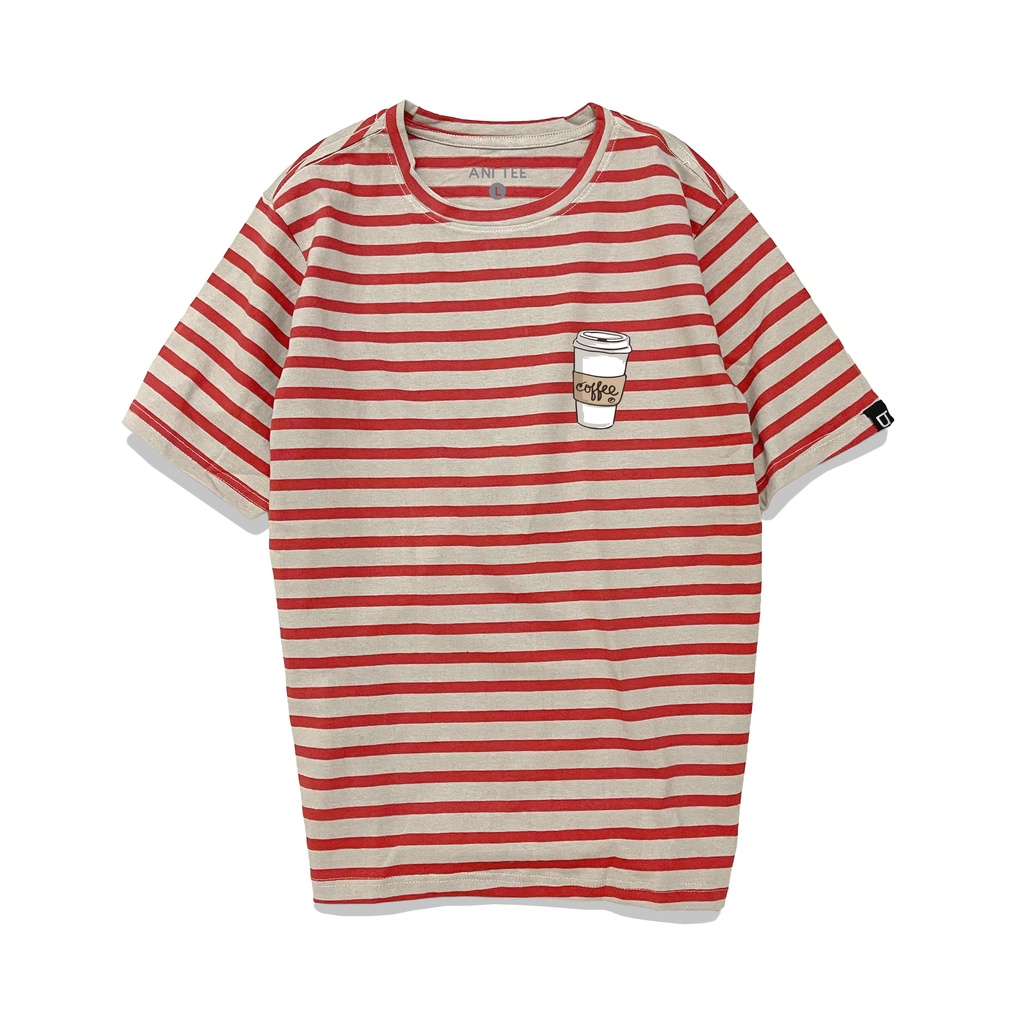 Áo Thun Cotton 100% Unisex Tay Lỡ Form Rộng - COFFEE CUP