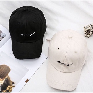 Mũ lưỡi trai thêu chữ