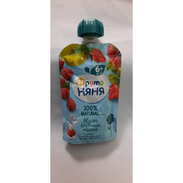 Hoa quả nghiền Fruto Nga đủ vị mẫu mới  gói 90g cho bé từ 4 tháng date mới nhất