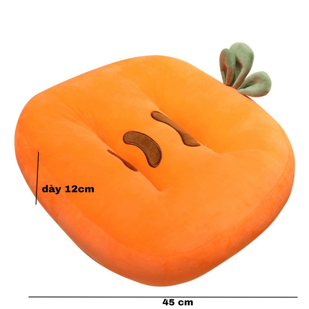 Đệm ngồi tăng chiều cao, tựa lưng ô tô, ghế văn phòng hình thú bông