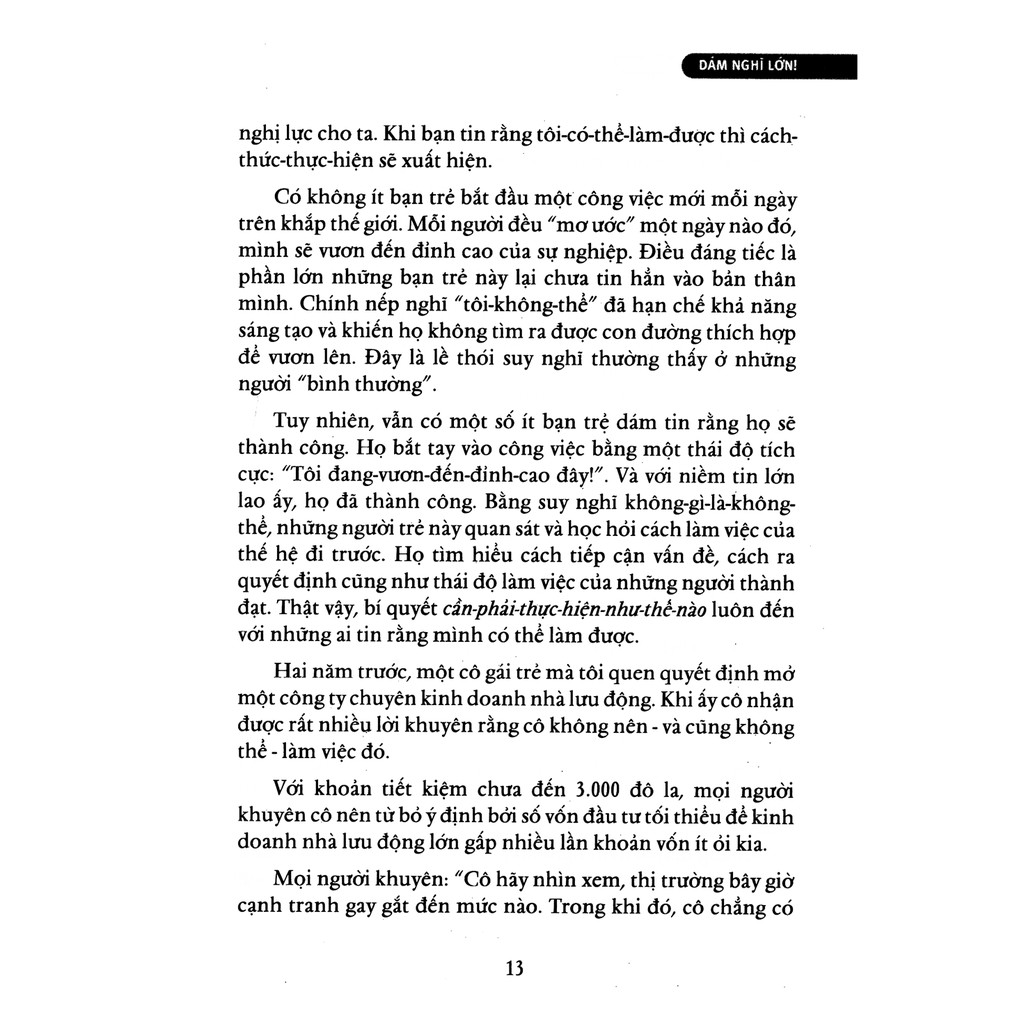 Sách - Dám Nghĩ Lớn! | BigBuy360 - bigbuy360.vn