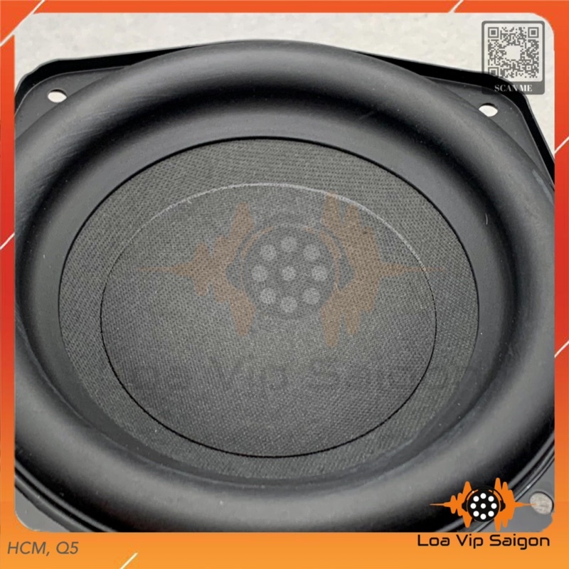 Loa siêu trầm LG/ Philips, 6inch 4ohm RMS 80w, Max 100w