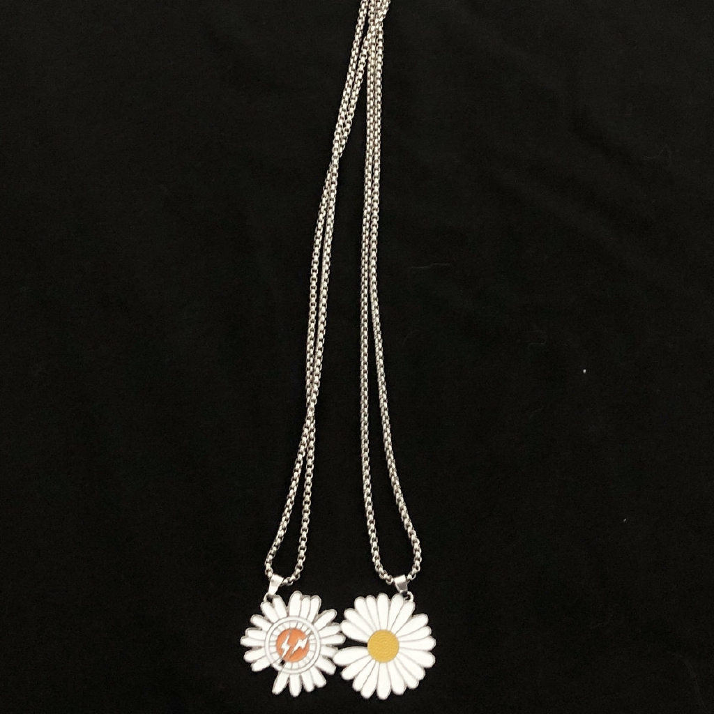 Dây Chuyền Mặt Hình Hoa Hướng Dương Phong Cách Harajuku 22194