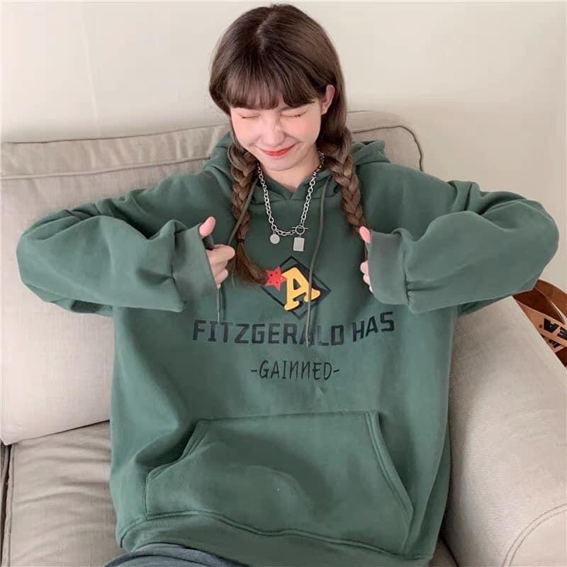 Áo Hoodie Nữ From Rộng Chất Nỉ Chữ A Unisex, Áo Hôdie Nữ | BigBuy360 - bigbuy360.vn