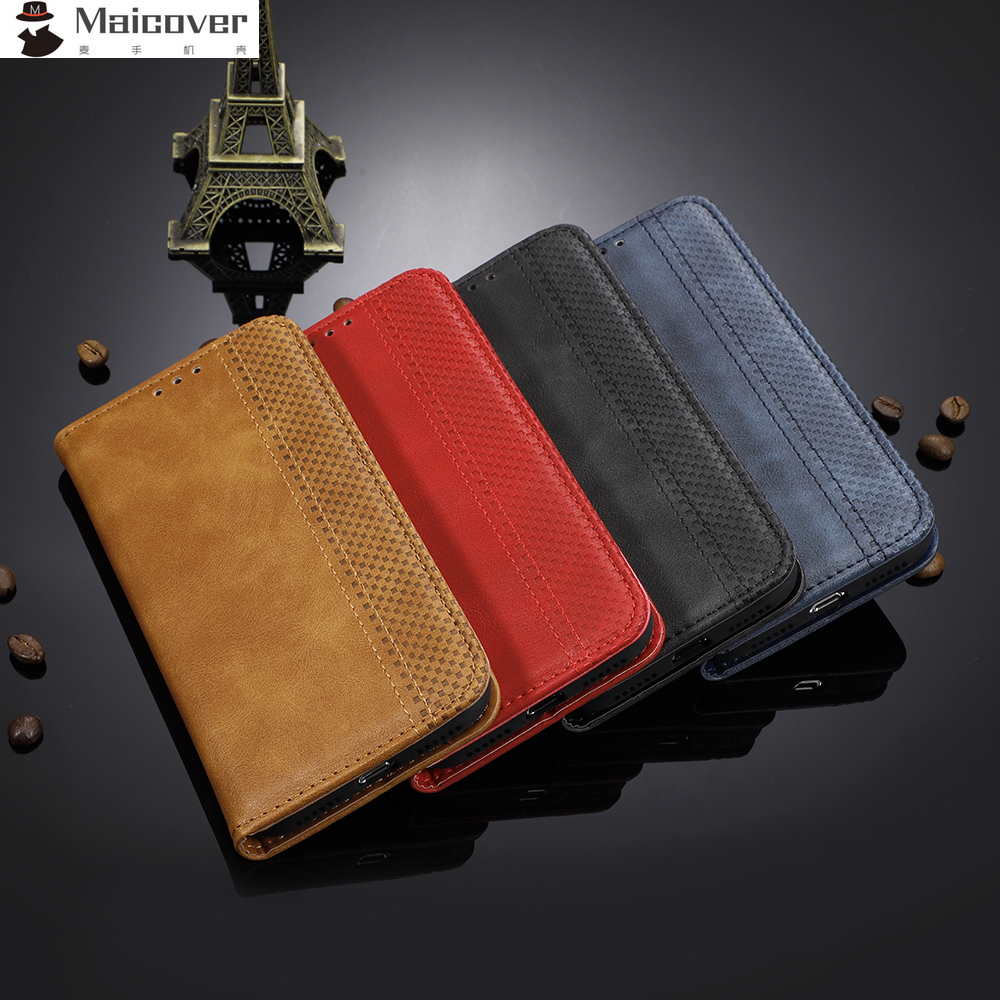 Bao da điện thoại PU thiết kế kiểu gập có ngăn đựng thẻ cho Samsung Galaxy A42 A72 A52 A32 A02S A12 M12 M51 M31S M01 5G