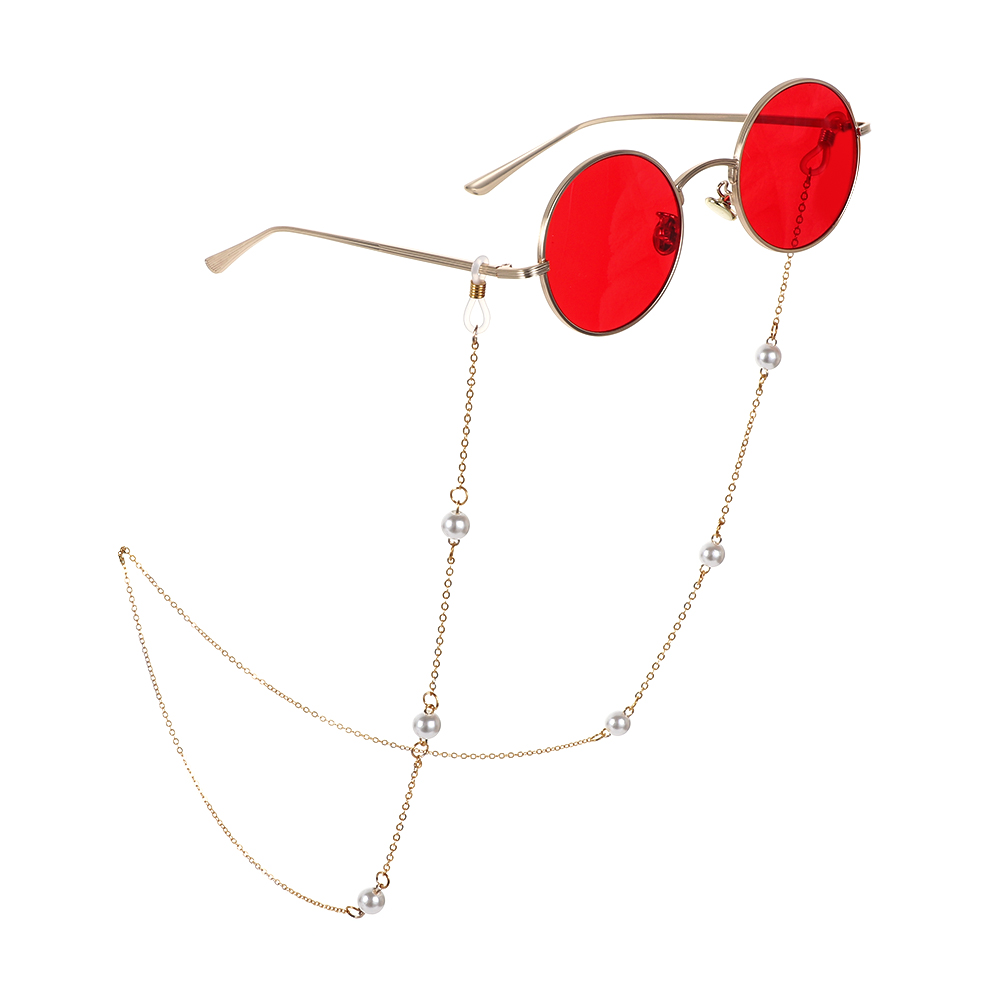 Dây Đeo Mắt Kính Đính Ngọc Trai Giả Thời Trang