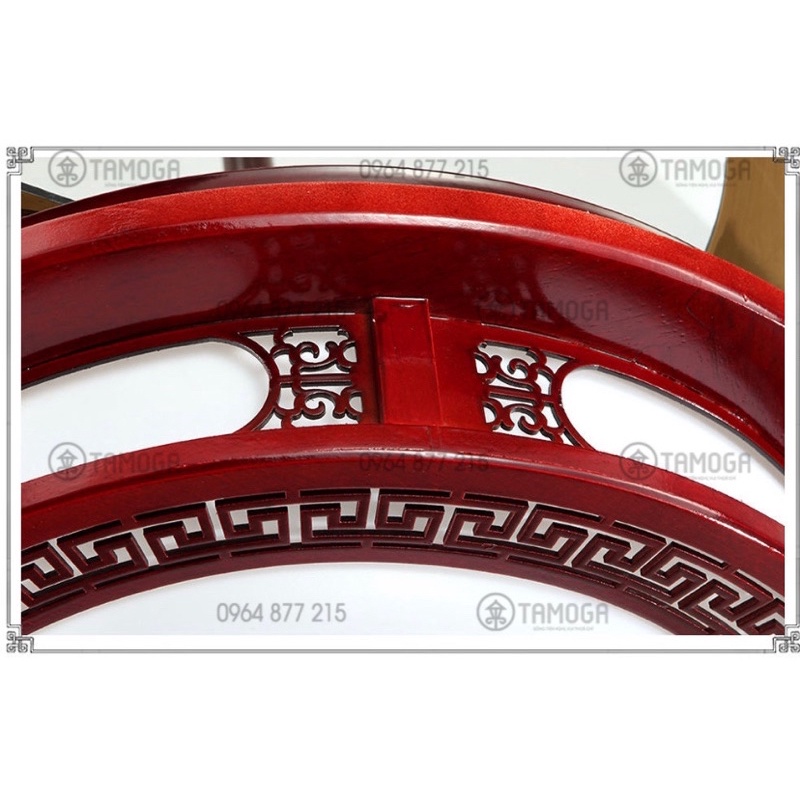 Quạt có đèn, quạt cánh gỗ trang trí phòng khách HAPOVA TACOR 8026 + Tặng kèm khiển