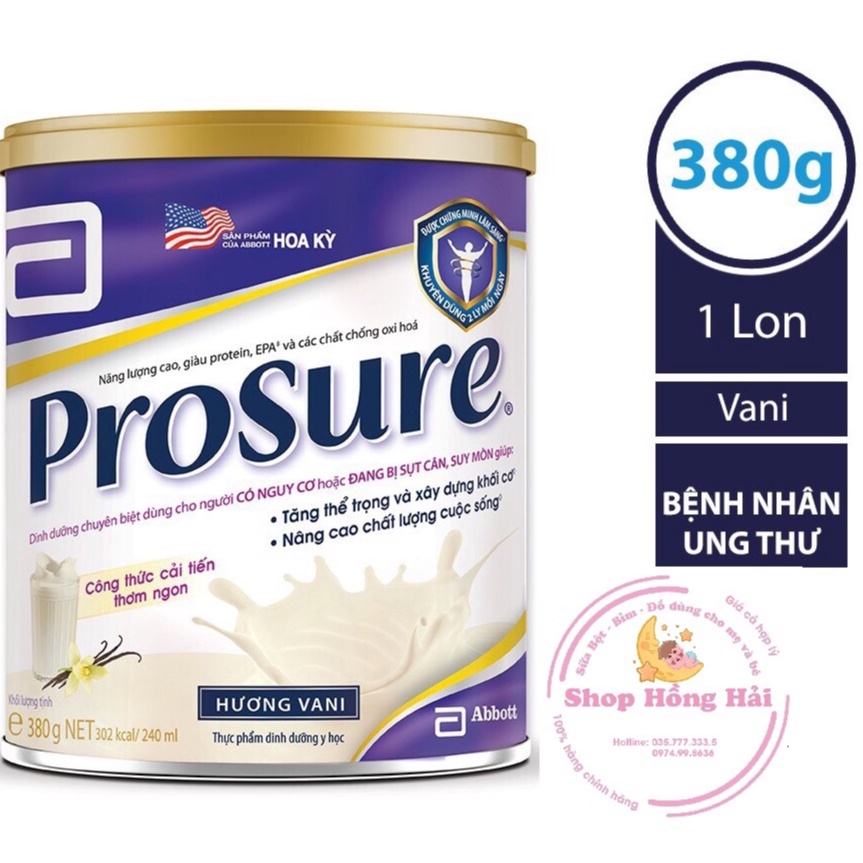 Sữa bột ProSure abbott 400g
