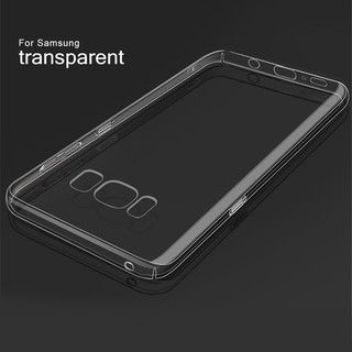 Ốp lưng nhựa TPU trong suốt cho Samsung Galaxy Note 8 S8 S9 Plus j6 j4 2018