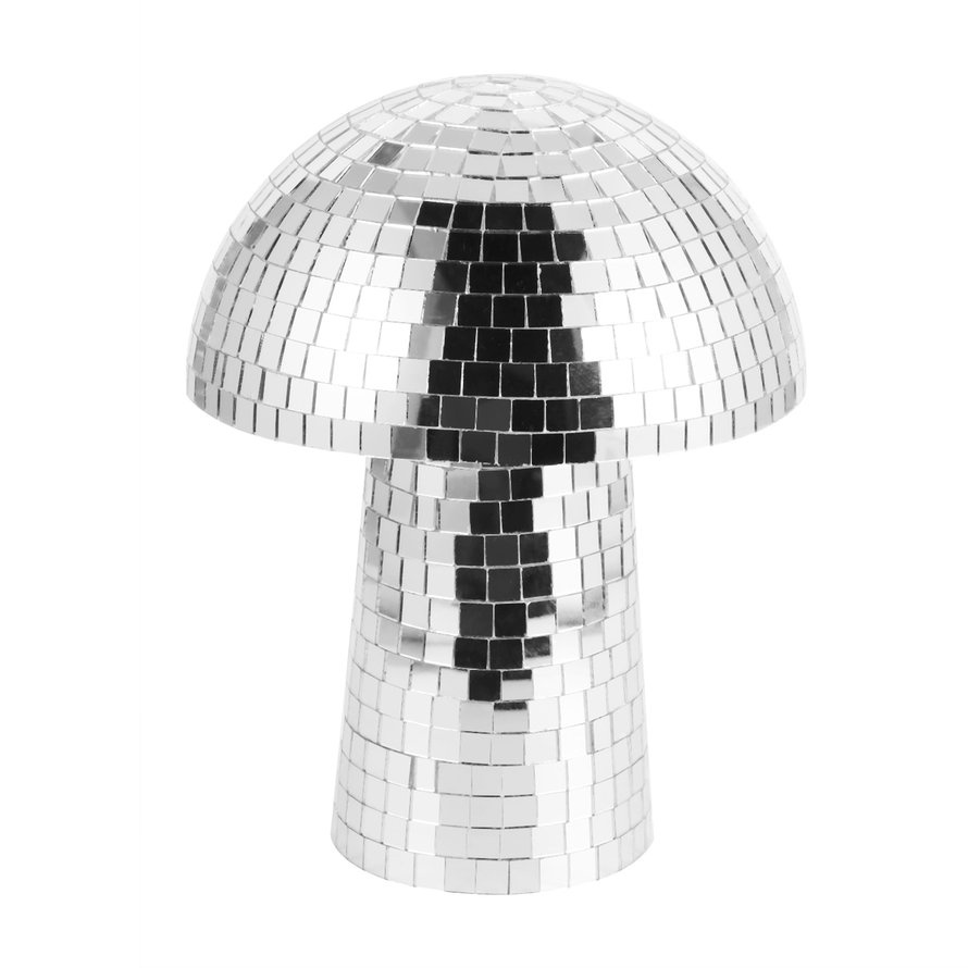 5 inch nấm Disco Ball Gương thủy tinh Gạch nấm Handmade Shiny Balls