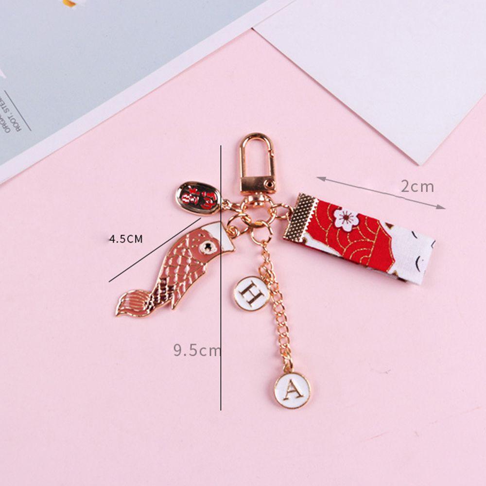 Móc Khóa Hình Mèo May Mắn Thắt Nơ Bằng Hợp Kim Dễ Thương