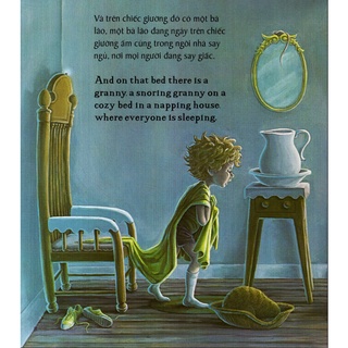 Sách - Ngôi Nhà Say Ngủ [Picture Book Song Ngữ]