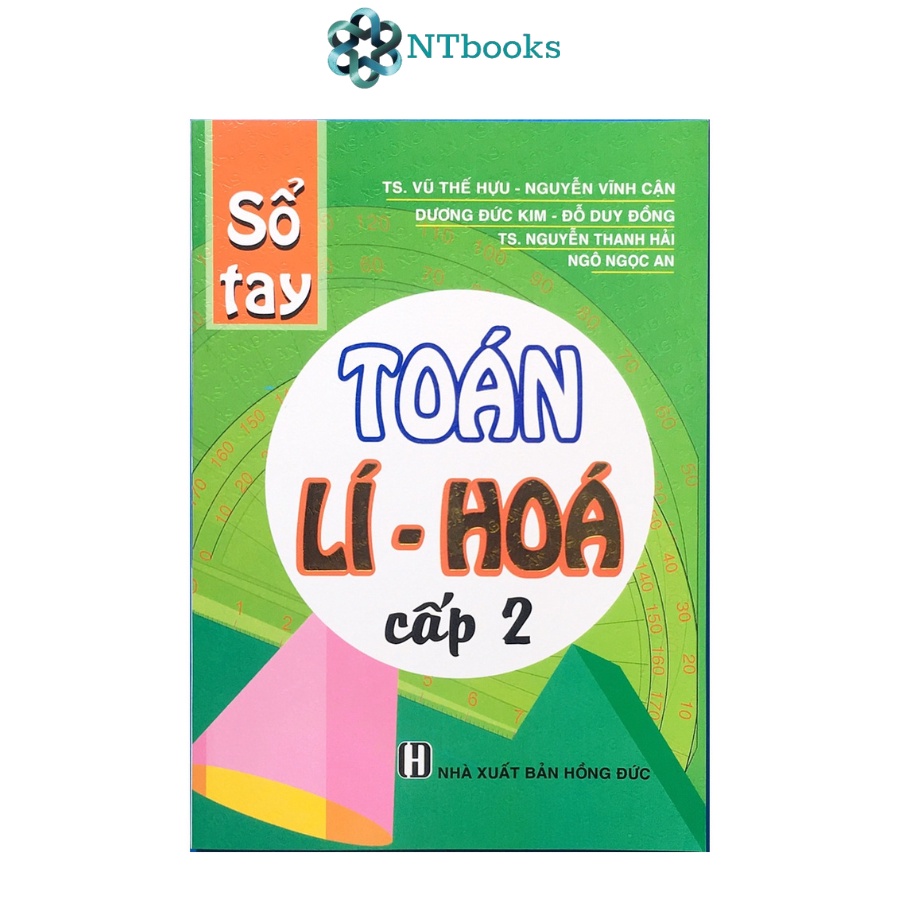 Sách Sổ tay Toàn - Lí - Hóa cấp 2