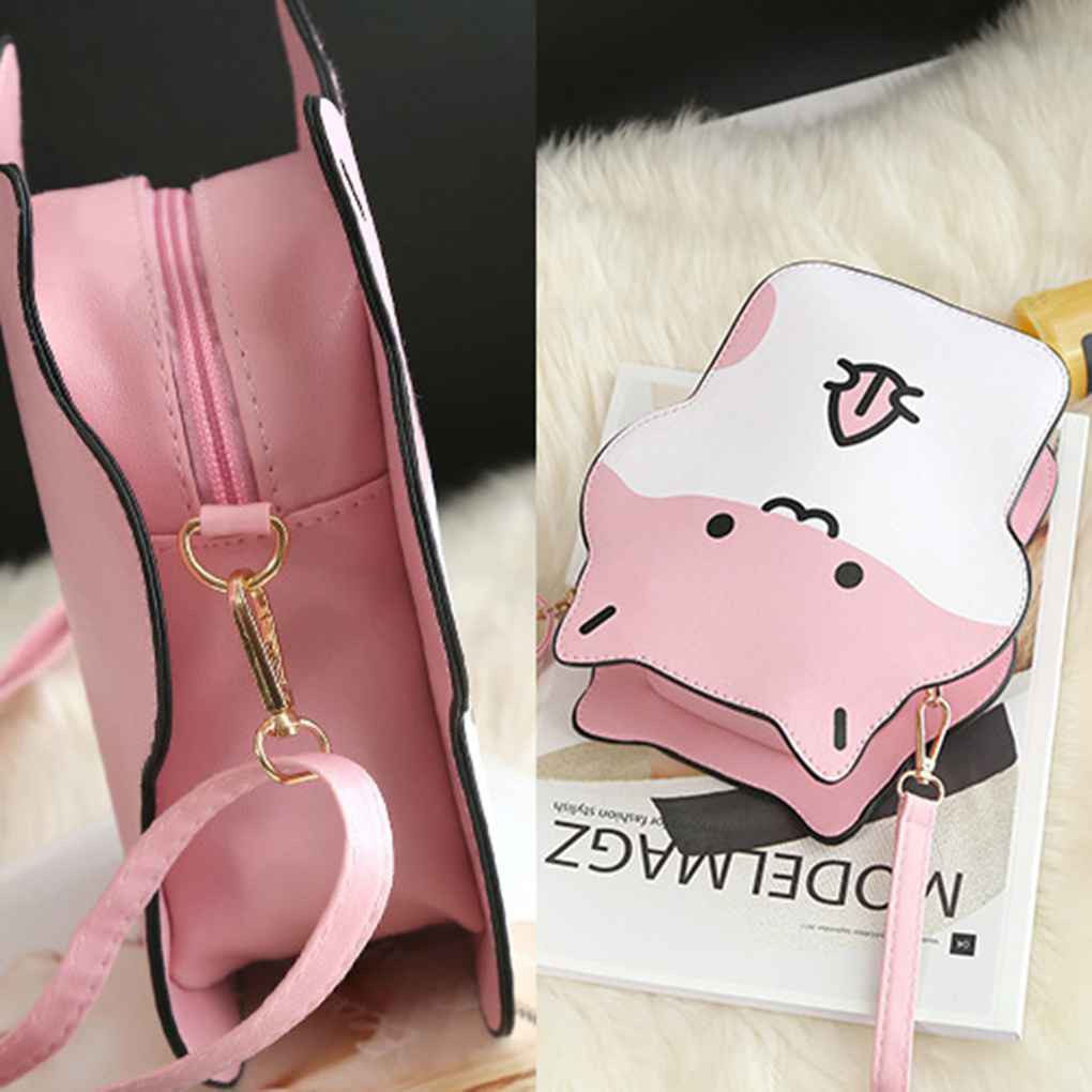 Túi Đeo Chéo Đựng Điện Thoại Hình Chuột Hamster Bằng Da PU Dành Cho Nữ | BigBuy360 - bigbuy360.vn