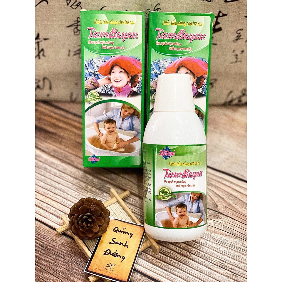 Nước Tắm Thảo Dược Trẻ Em