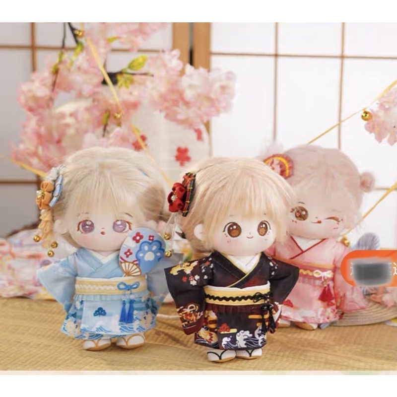 Phụ kiện tóc doll không thuộc tính- cho búp bê BJD hoa Kanzashi Nhật Bản8