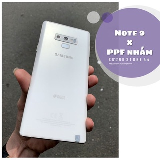 Miếng dán dẻo PPF Samsung Note 8 9 bóng hoặc nhám chống trầy xước