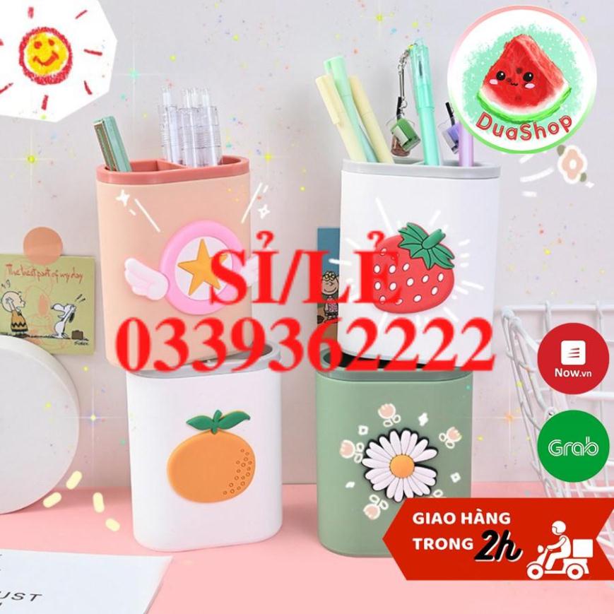 [ HAIANHSHOP ] Hộp đựng bút đáng yêu - Ống đựng bút để bàn đa năng phong cách Hàn Quốc Duashop &gt;