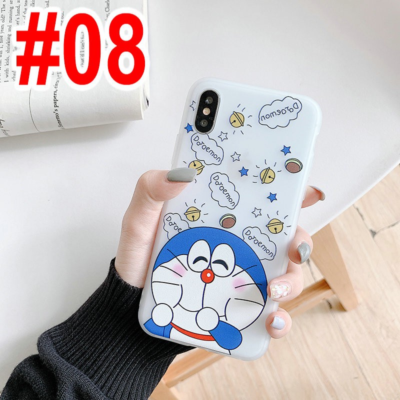 Ốp điện thoại Doraemon nhiều mẫu cho Redmi 4X 4A 5 5A S2 6 6A A2 Lite Plus Note 5 6 8 7 3 4 4X 5A Prime Pro