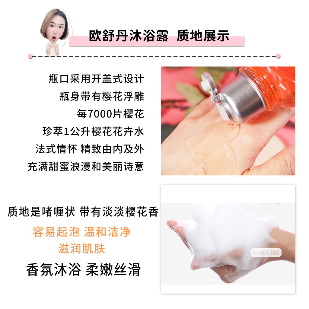 Gel tắm hương hoa anh đào L'OCCITANE 250ml