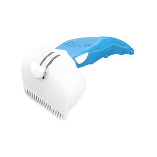 Lược chải lông cho chó FOOLEE  EASEE DESHEDDING TOOL (DOG-20kg) (BLUE) (MEDIUM)