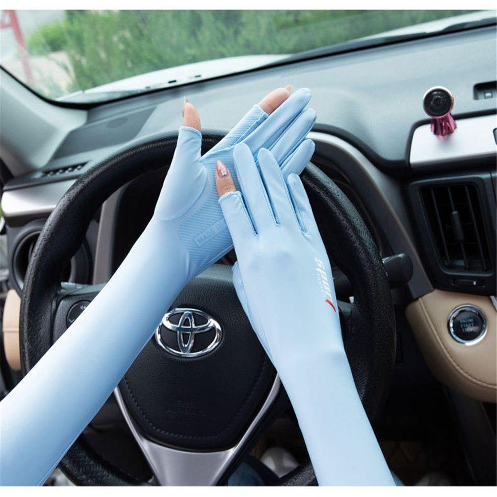 Găng Tay Dài Chống Nắng/Tia UV Nhiều Màu Sắc Thời Trang Mùa Hè Cho Nữ