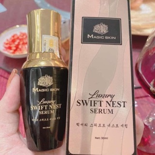LUXURY SWIFT NEST SERUM : Tinh Chất Yến Tươi Cô Đặc - Căng Bóng Da, Ngừa Lão Hoá