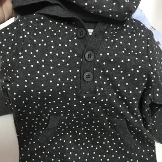 Body cotton dài có nón hàng Old navy
