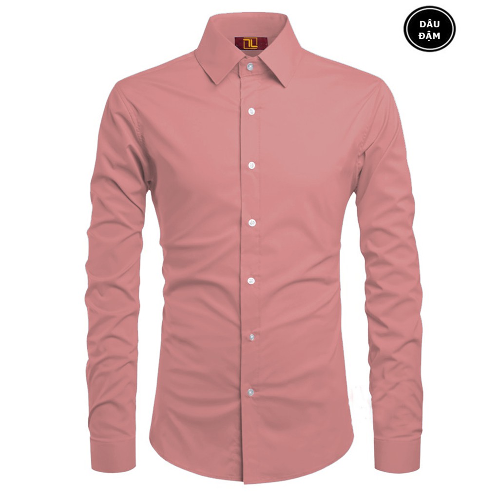 [CHẤT ĐẸP]Áo sơ mi  - Áo sơ mi lụa cao cấp - Chất liệu lụa mềm mịn, mát mẻ, dáng trẻ trung thanh lịch, mặc bao đẹp | BigBuy360 - bigbuy360.vn