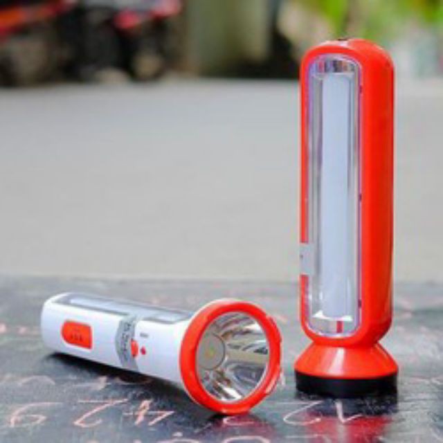 Đèn Pin, Đèn Để Bàn 2 In 1 Kennede KN-4316 Dùng Pin Sạc