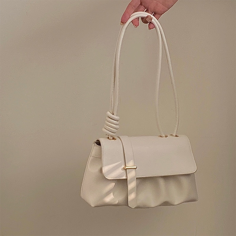 Túi đeo dưới cánh tay Hình Vuông Nhỏ Gấp Gọn Linh Hoạt Thời Trang Mới 2021 Cho Nữ