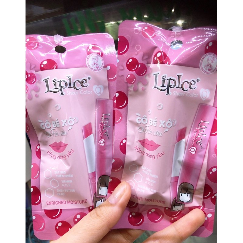 Son dưỡng Lipice Sheer Color màu hồng đáng yêu