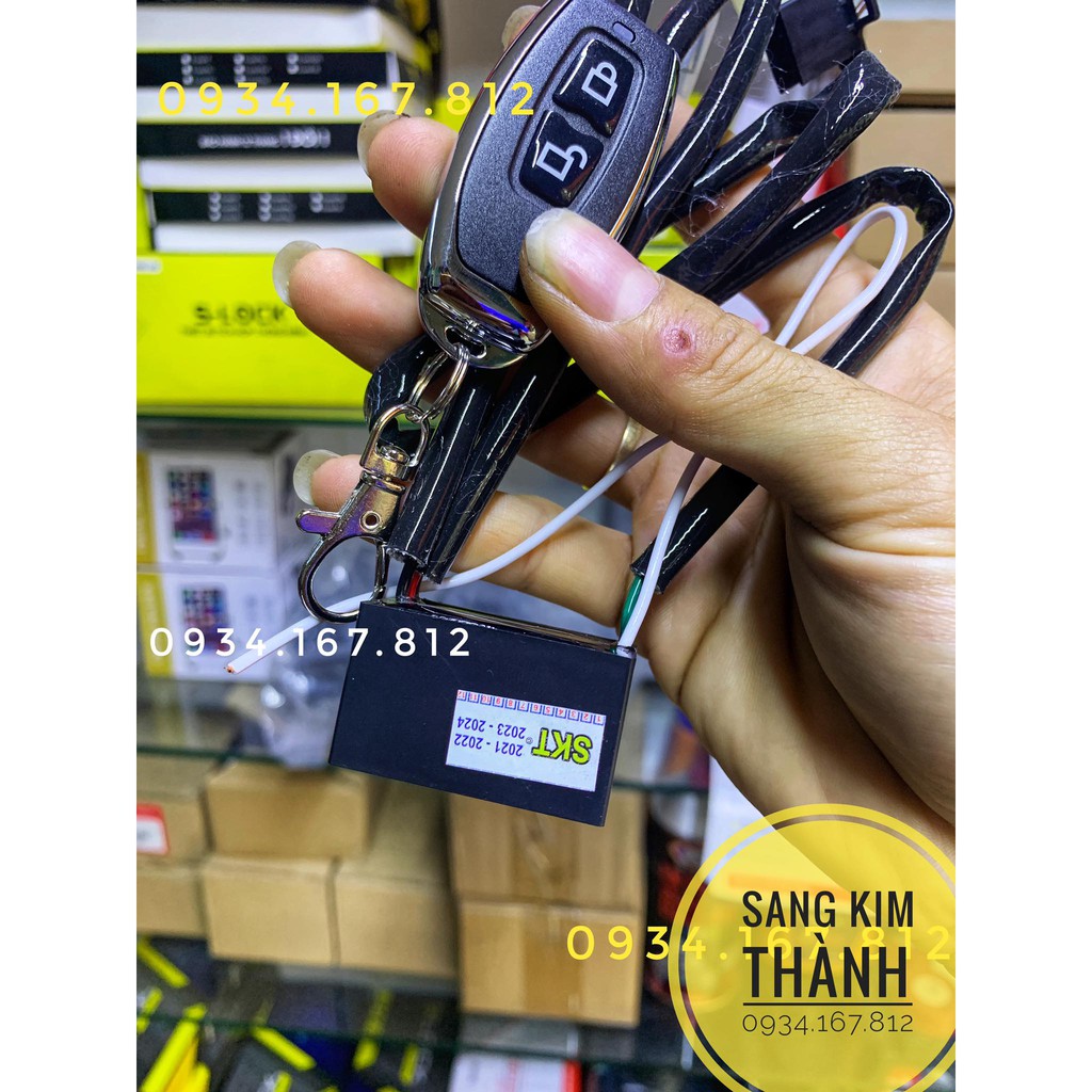 Mạch Tắt Mở Điện Xe và Đề Từ Xa Không Cần Chìa Khoá Cho Xe Exciter 150