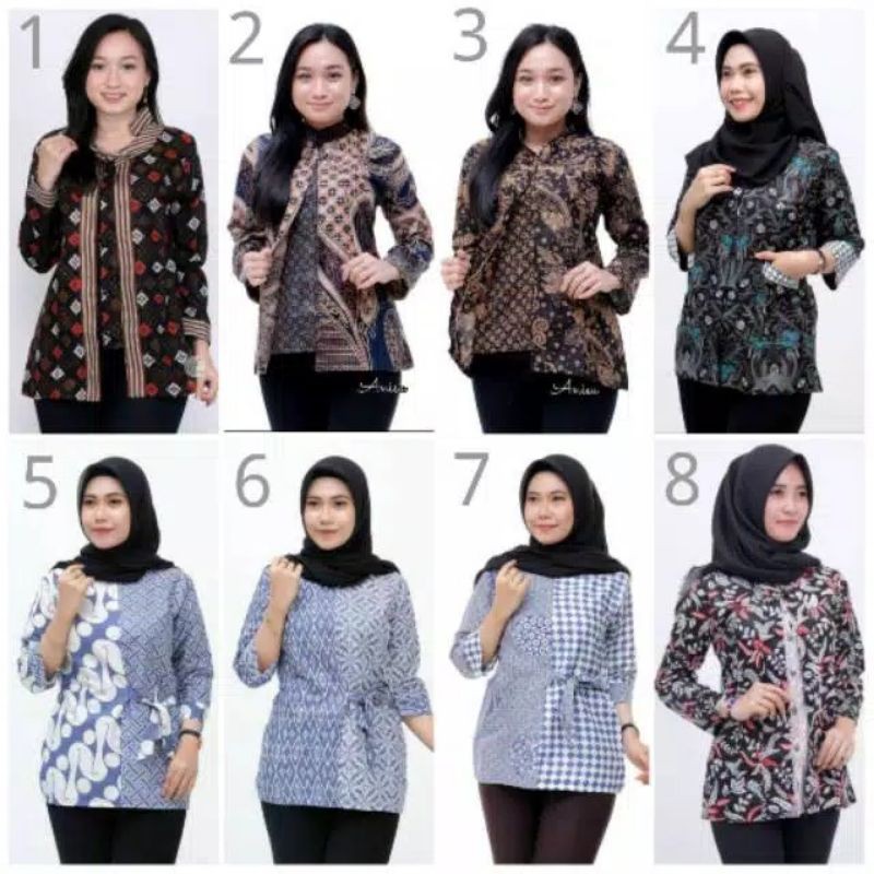 Áo Thun Nữ Batik ASJ SA HRB024 Kenongo Họa Tiết Màu Ngọc Lam