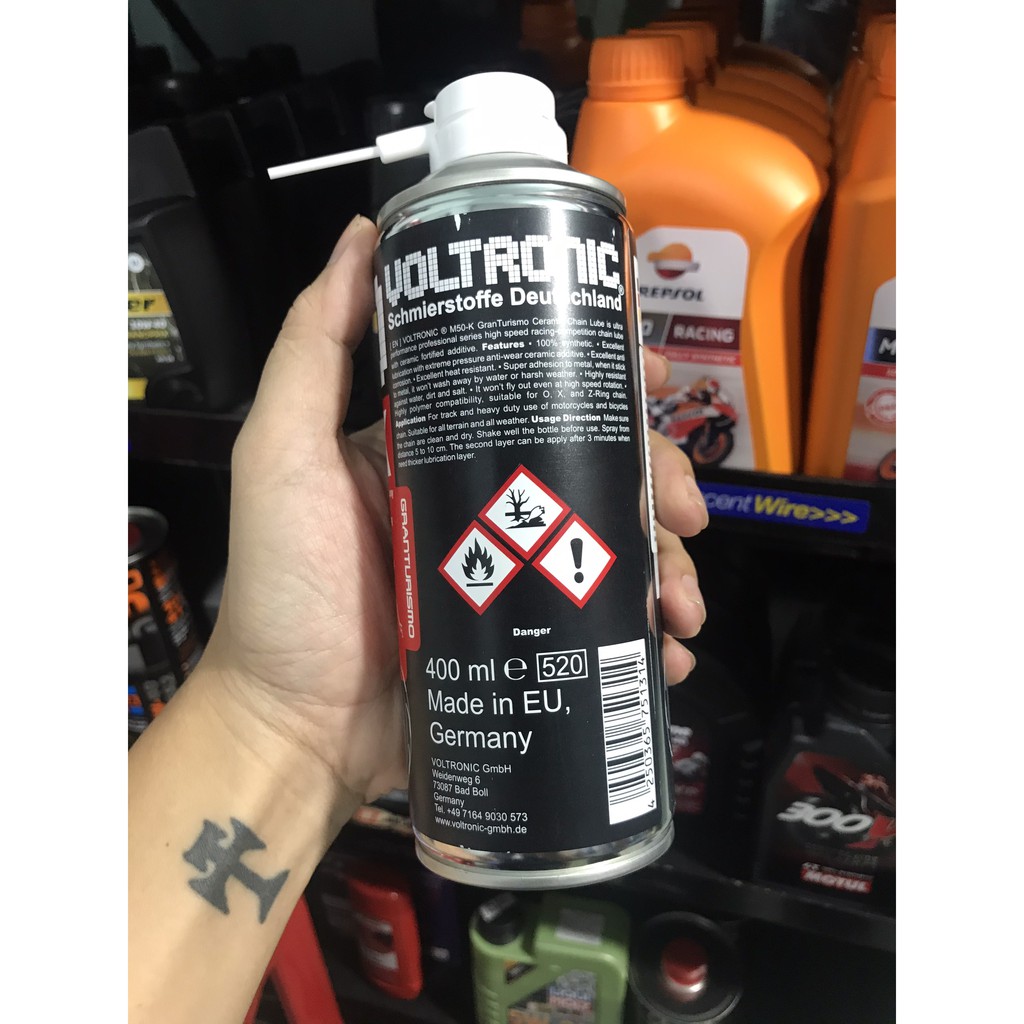 Xịt Sên Voltronic M50 Ceramic Chain Lube