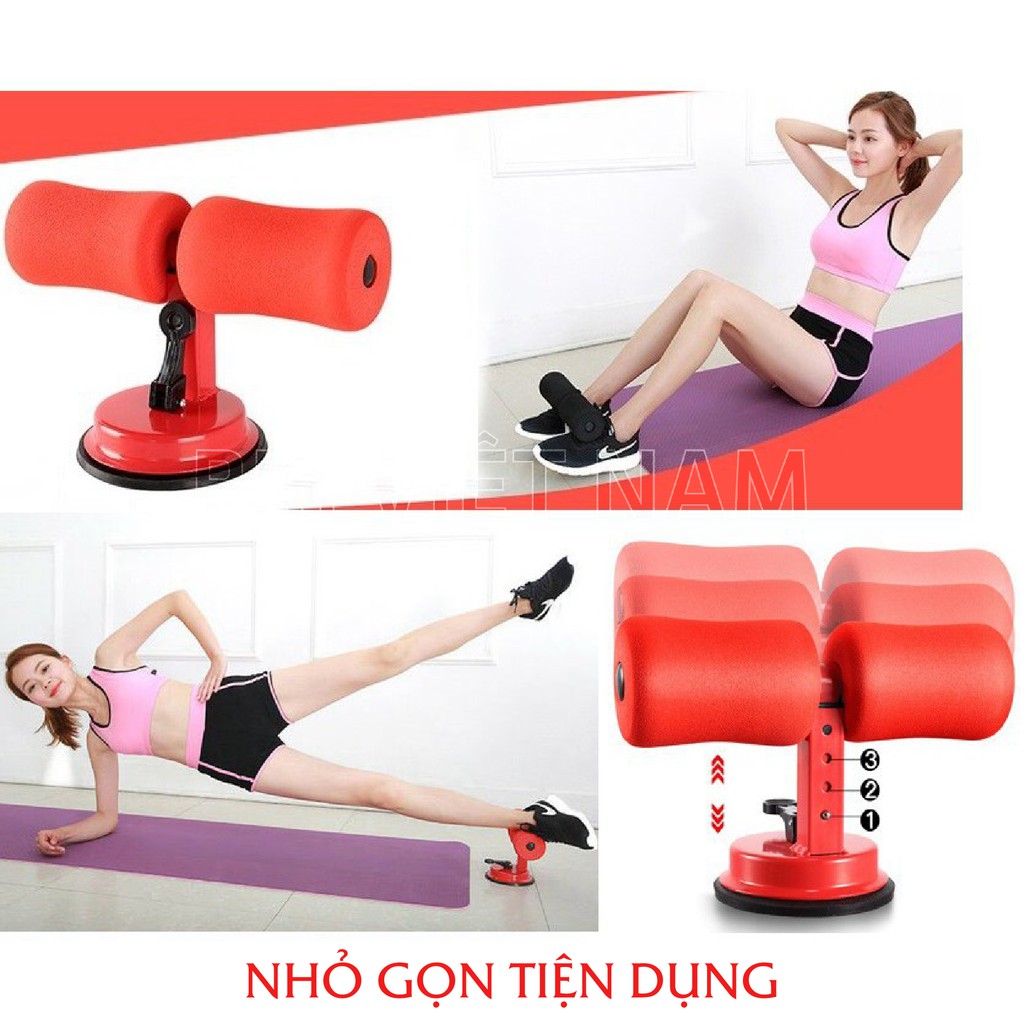 Dụng cụ tập cơ bụng chữ T, tập bụng hút chân không đa năng tại nhà, tập gym 6 múi - DCTBCHUT