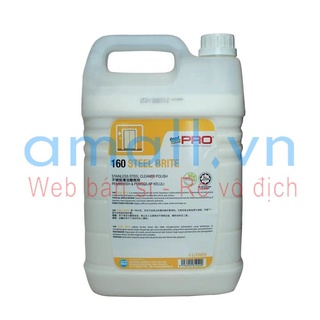 Dung dịch đánh làm sạch và đánh bóng kim loại goodmaid gmp 160 steel brite 5l