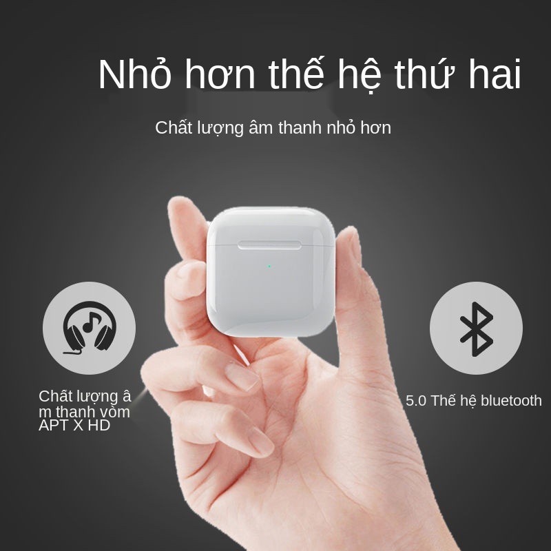 Tai nghe bluetooth không dây thế hệ thứ tư Huaqiangbei mini thể thao hai Apple Android vivo Huawei OPPO Universal
