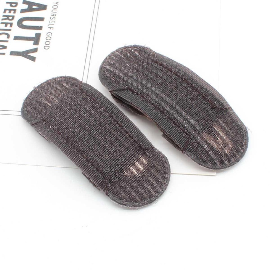 Bộ 2 kẹp tóc BB lông xù không đường may thời trang cho nữ