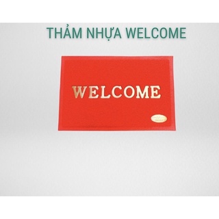 [HOẢ TỐC] THẢM CHÙI CHÂN WELCOME