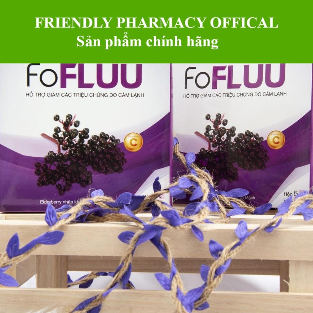 FOFLUU - Viên sủi hỗ trợ giảm triệu chứng cảm lạnh (Hộp 20 viên)