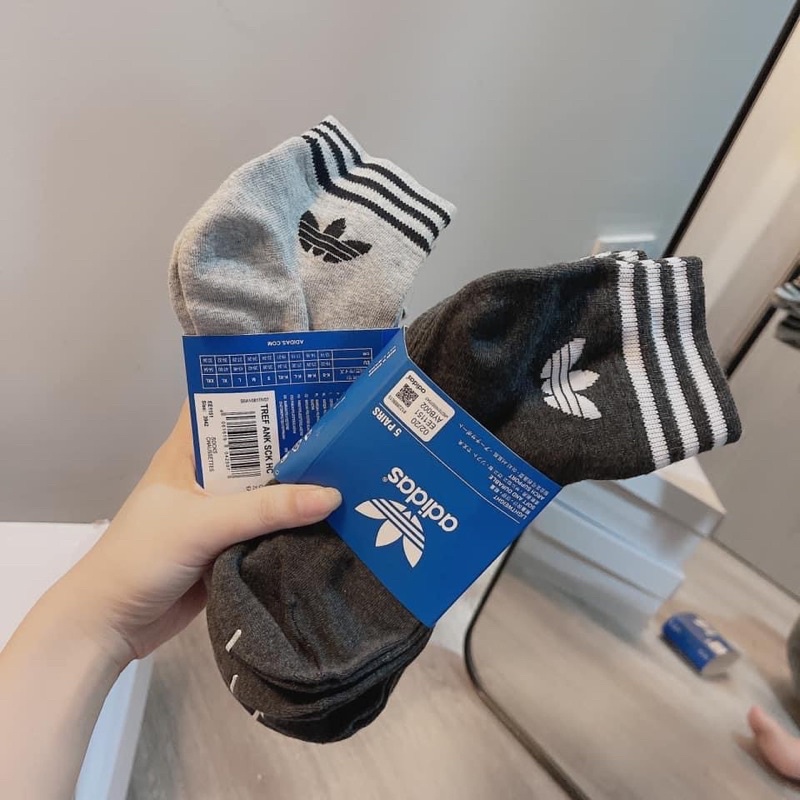 SET 10 ĐÔI TẤT ADIDAS MIX ĐỦ MÀU
