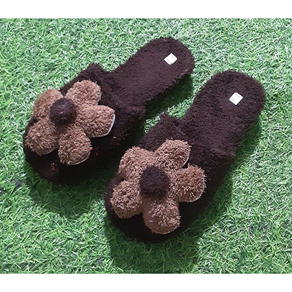 Dép lông đi trong nhà,bít mỏ,hình thú đế xốp siêu êm,dép lông mùa đông nam nữ size từ 35-39
