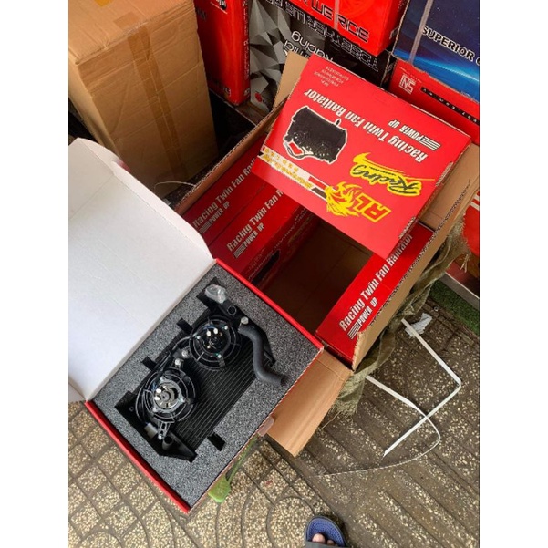 Két nước redleo lớn 2 quạt cho ex 150, 155 Vva