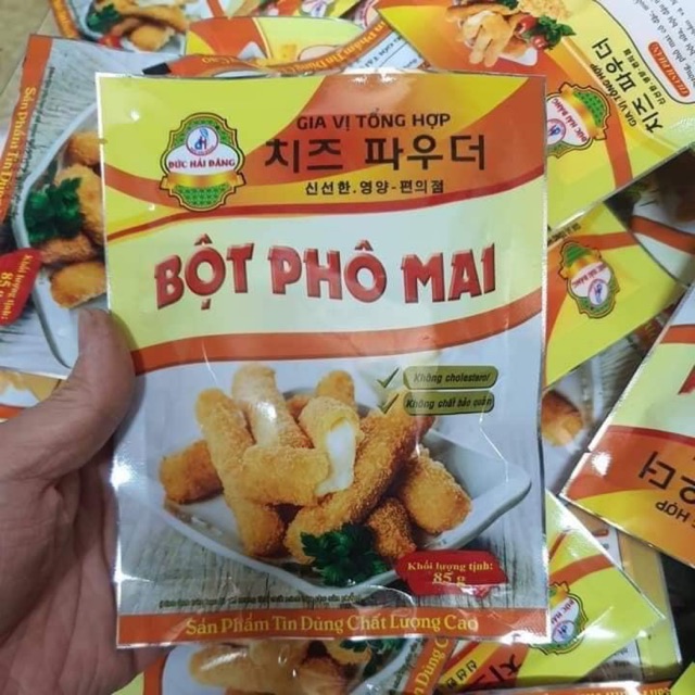 Bột phô mai lắc