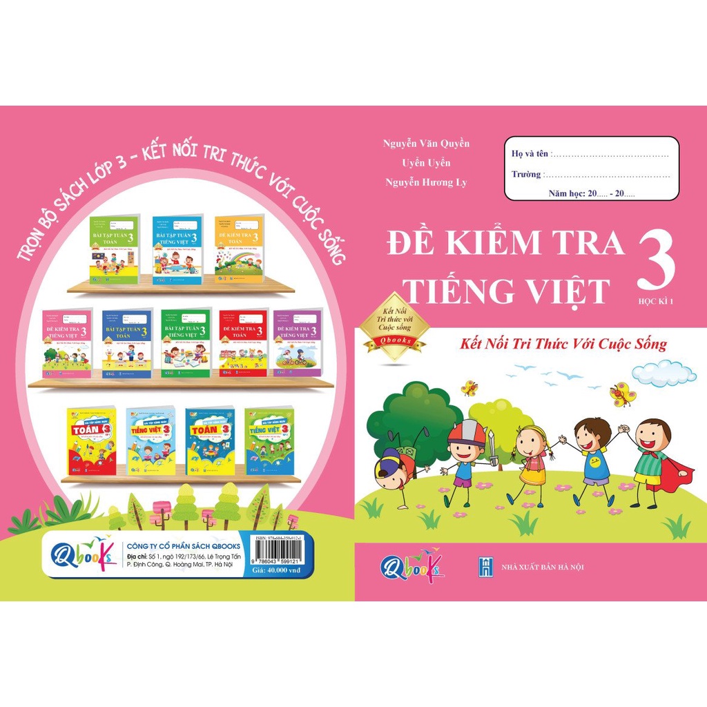 Sách - Combo 4  Bài Tập Tuần và Đề Kiểm Tra Toán Cánh Diều - Tiếng Việt Kết Nối - Lớp 3 - Học Kì 1